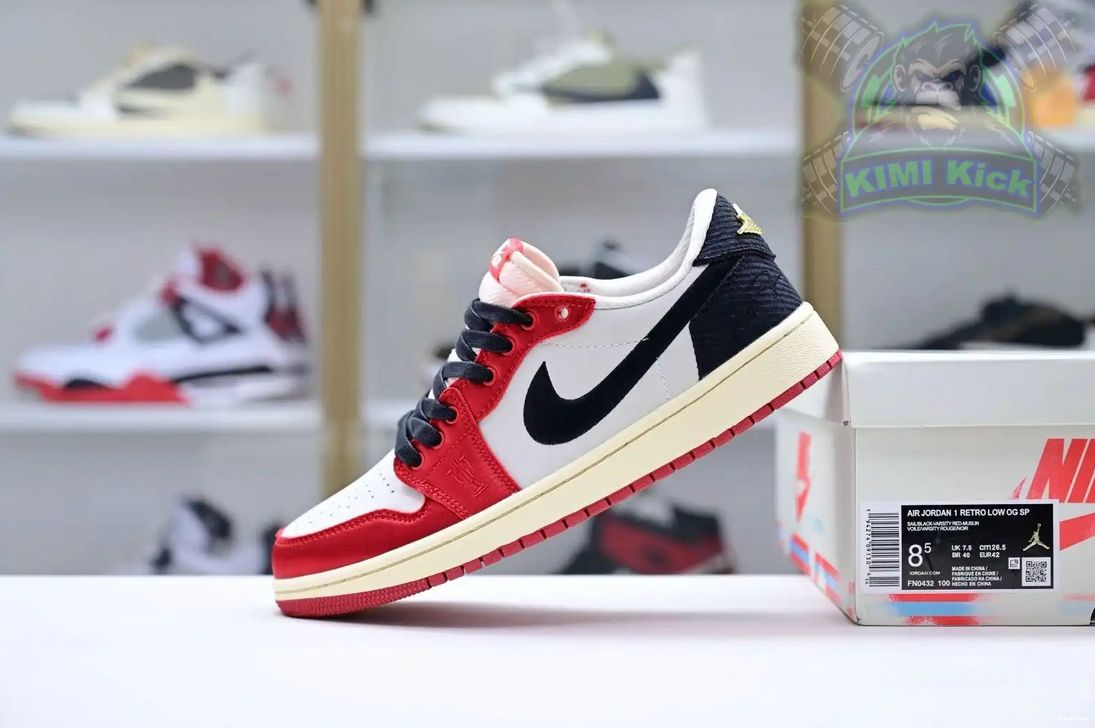 Low Trophy “Away” OG Room 1 Jordan Air x Jordan Kimikick 0621